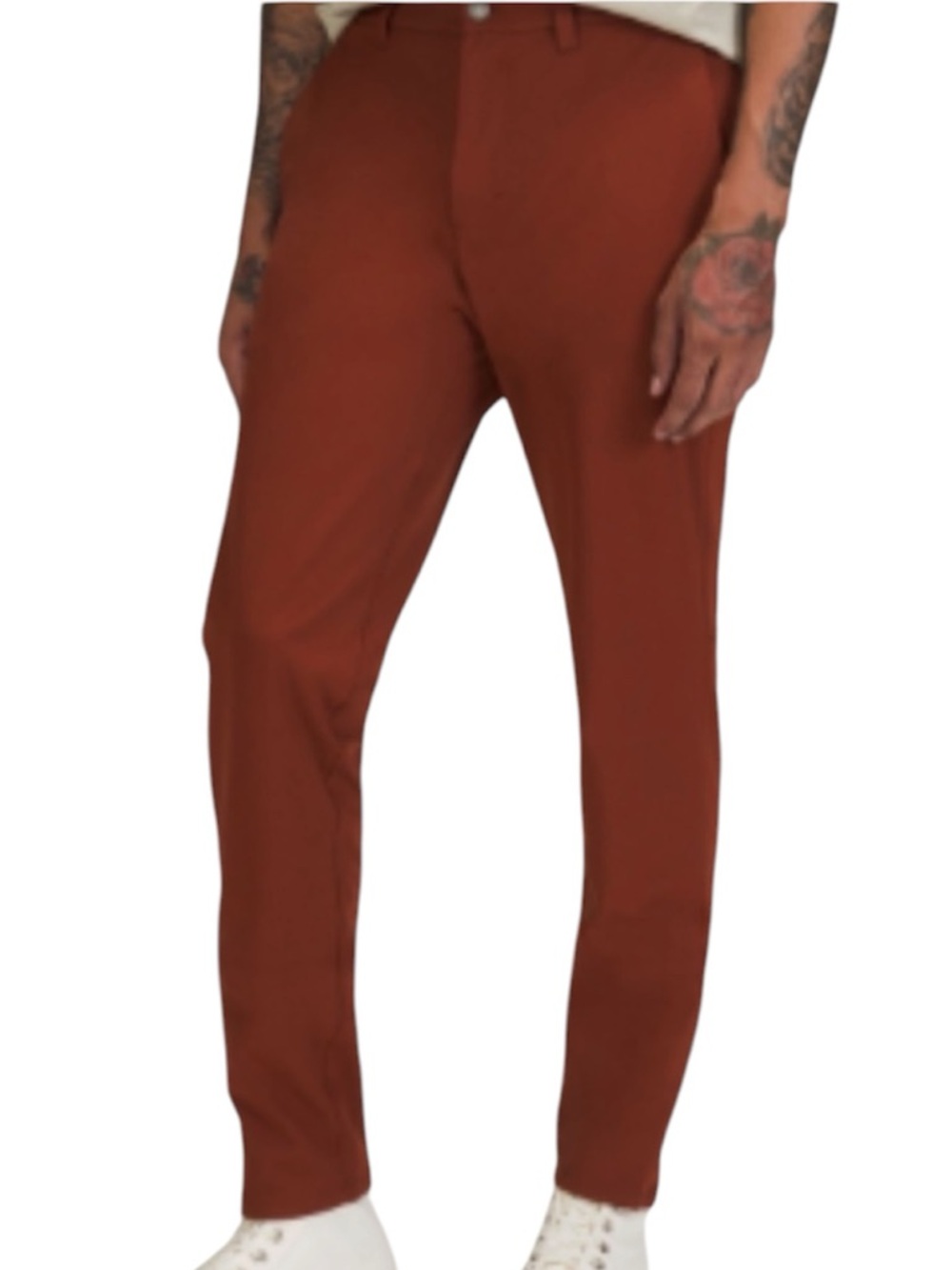 Lululemon Commission Pant Slim Warpstreme Dark Terracotta size 30